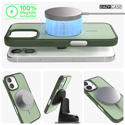Apple iPhone 16 Bumper Hülle mit MagSafe minimal Design 