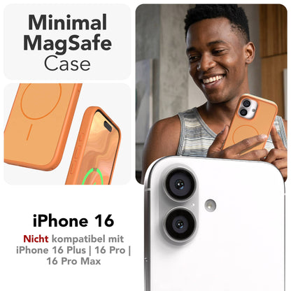 Apple iPhone 16 Bumper Hülle mit MagSafe minimal Design 