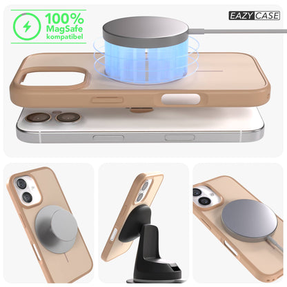 Apple iPhone 16 Bumper Hülle mit MagSafe minimal Design 
