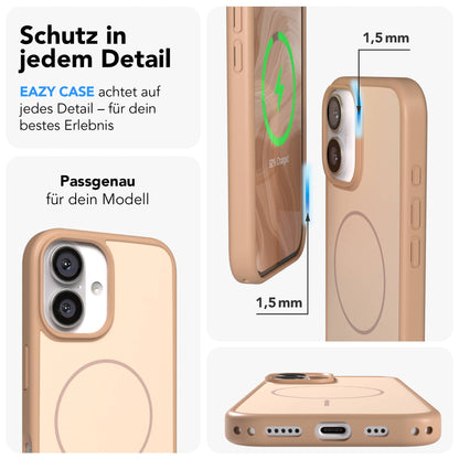Apple iPhone 16 Bumper Hülle mit MagSafe minimal Design 