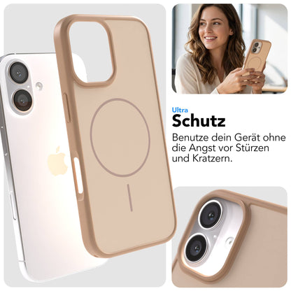 Apple iPhone 16 Bumper Hülle mit MagSafe minimal Design 