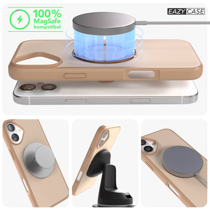 iPhone 16 Plus Bumper Hülle mit drehbarem Ring und MagSafe Funktion 