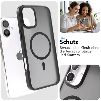 iPhone 16 Plus Outdoor Bumper Hülle mit MagSafe Magnetring 