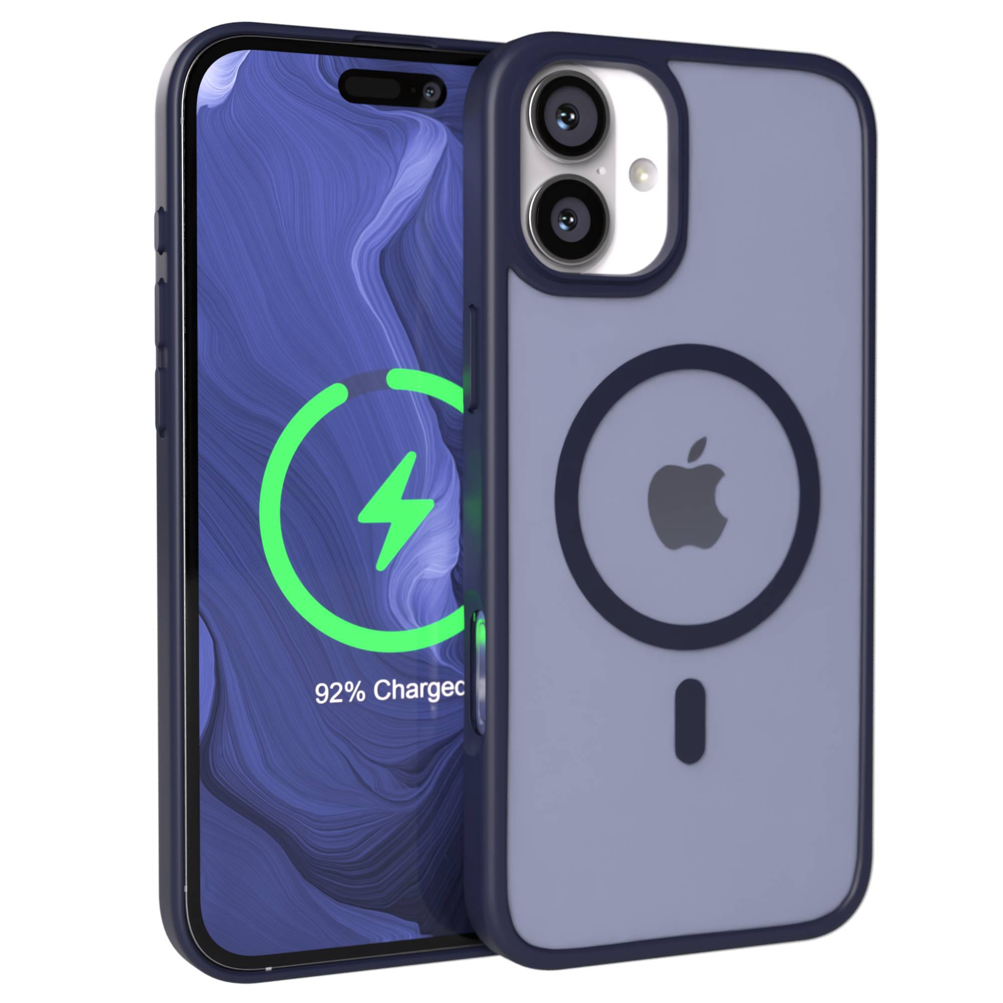 iPhone 16 Plus Outdoor Bumper Hülle mit MagSafe Magnetring 