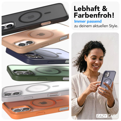 iPhone 16 Plus Outdoor Bumper Hülle mit MagSafe Magnetring 