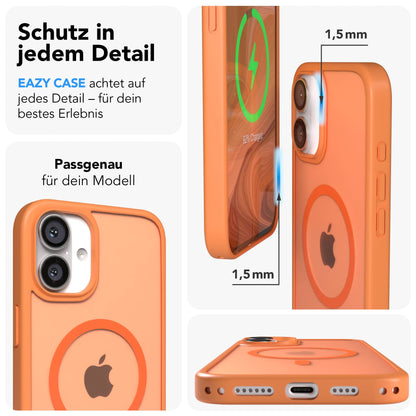 iPhone 16 Plus Outdoor Bumper Hülle mit MagSafe Magnetring 