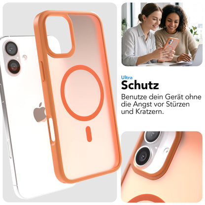iPhone 16 Plus Outdoor Bumper Hülle mit MagSafe Magnetring 