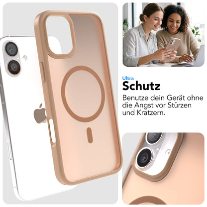 iPhone 16 Plus Outdoor Bumper Hülle mit MagSafe Magnetring 