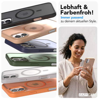 iPhone 16 Plus Outdoor Bumper Hülle mit MagSafe Magnetring 