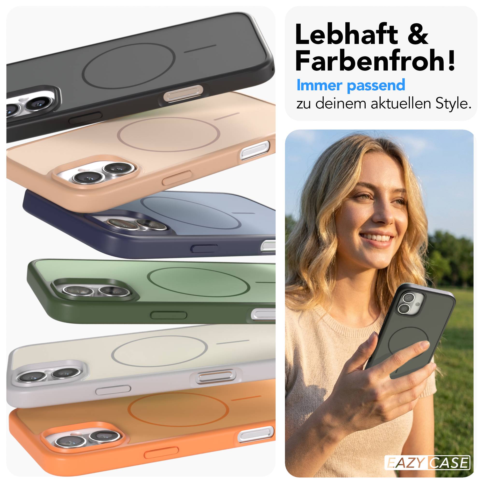 iPhone 16 Plus Bumper Hülle mit MagSafe Funktion von EAZY CASE 