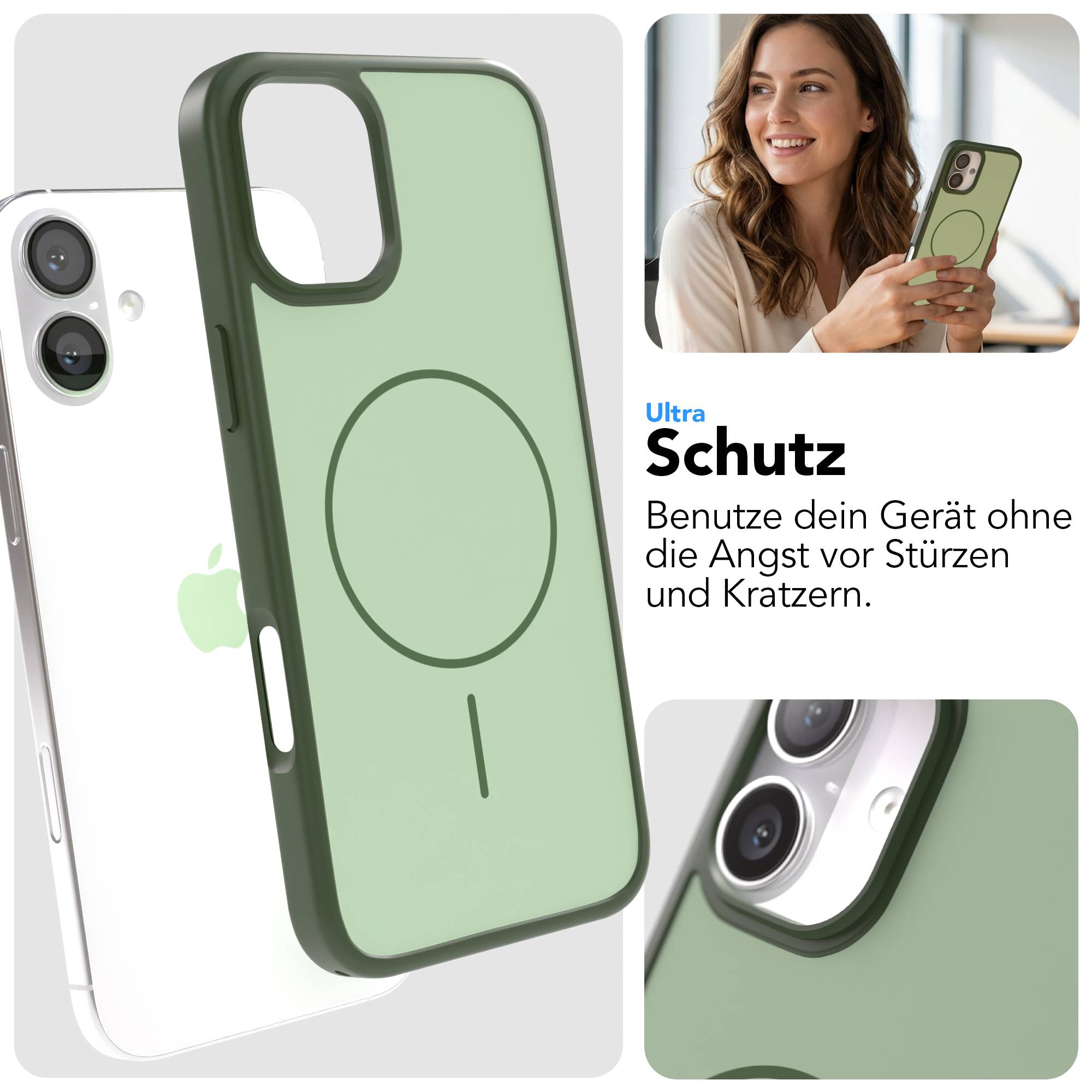 iPhone 16 Plus Bumper Hülle mit MagSafe Funktion von EAZY CASE 
