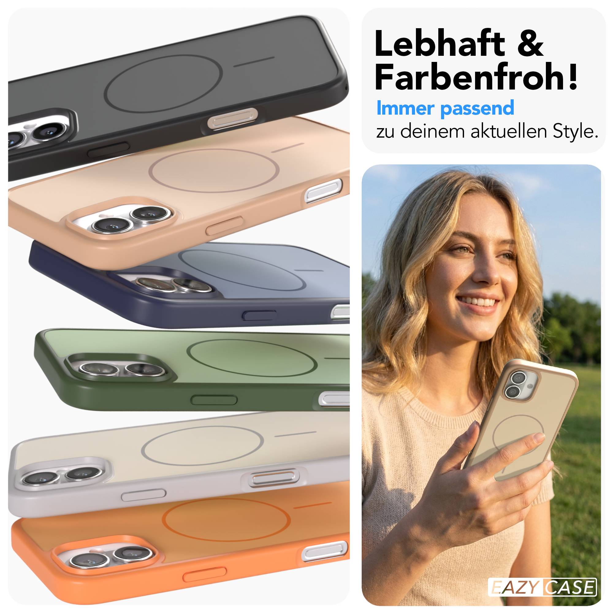 iPhone 16 Plus Bumper Hülle mit MagSafe Funktion von EAZY CASE 