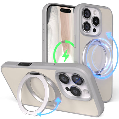 iPhone 16 Pro Bumper Hülle mit drehbarem Ring und MagSafe Funktion 