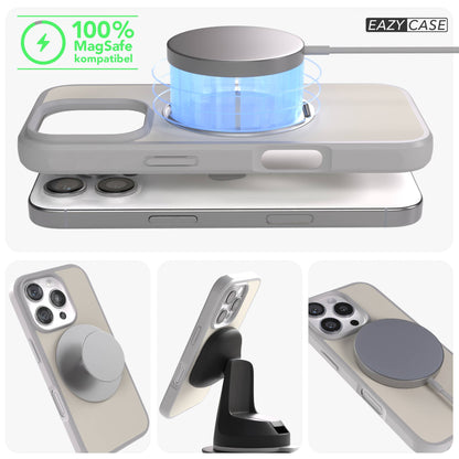 iPhone 16 Pro Bumper Hülle mit drehbarem Ring und MagSafe Funktion 
