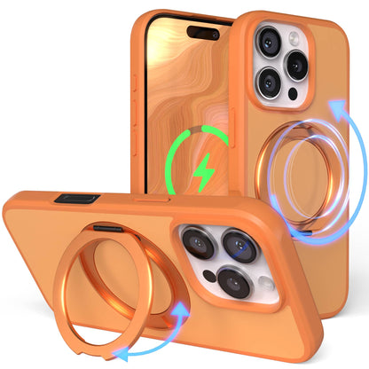 iPhone 16 Pro Bumper Hülle mit drehbarem Ring und MagSafe Funktion 