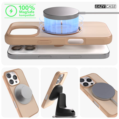 iPhone 16 Pro Bumper Hülle mit drehbarem Ring und MagSafe Funktion 