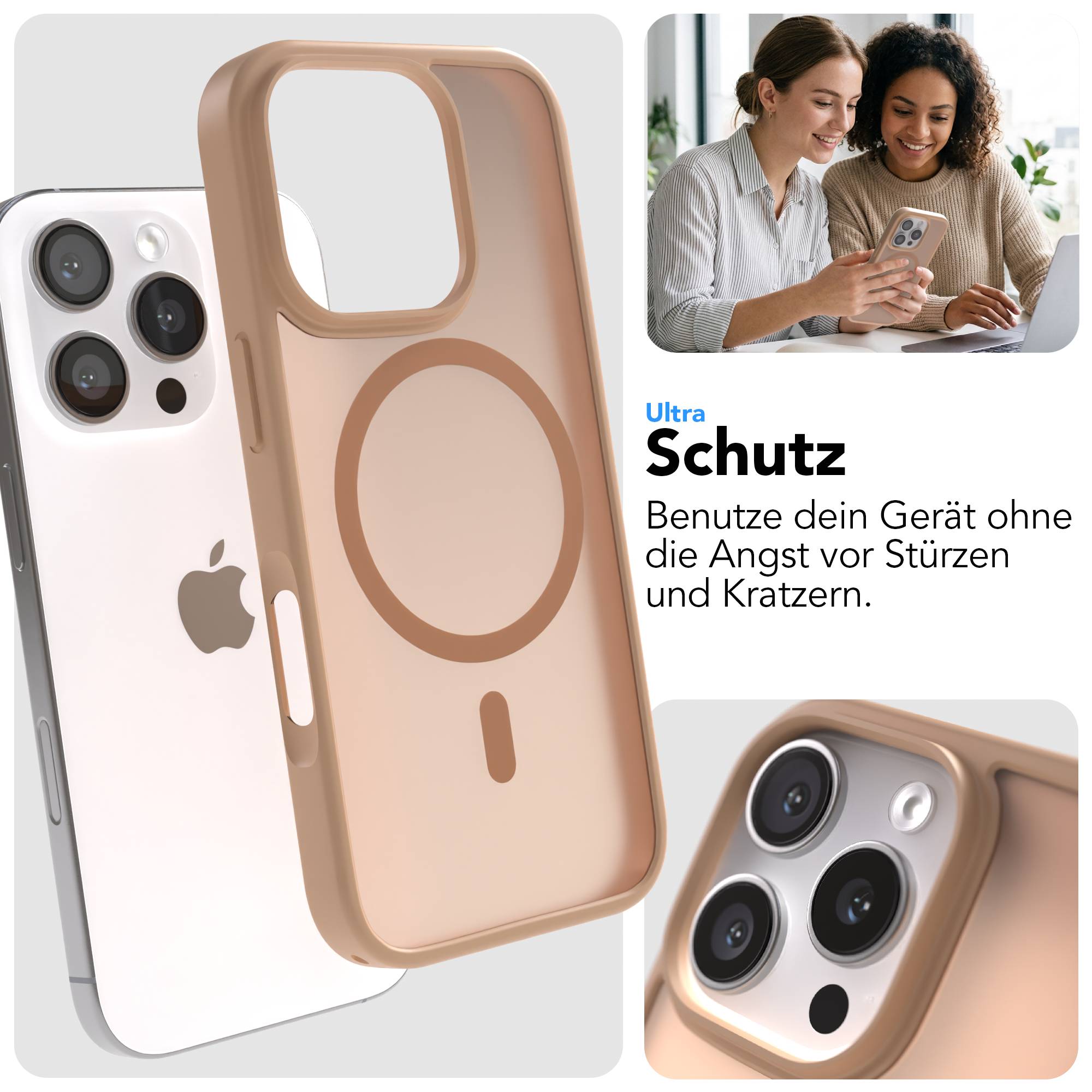 Apple iPhone 16 Pro Bumper Hülle mit MagSafe von EAZY CASE 