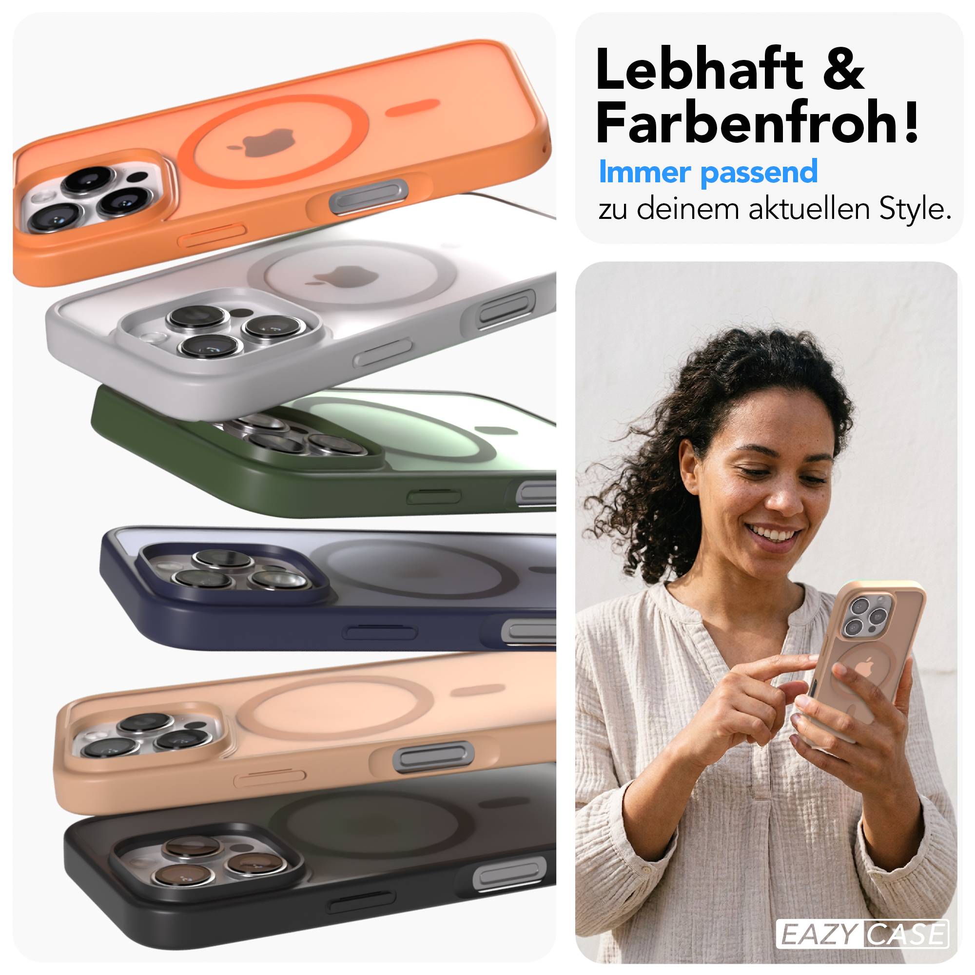 Apple iPhone 16 Pro Bumper Hülle mit MagSafe von EAZY CASE 