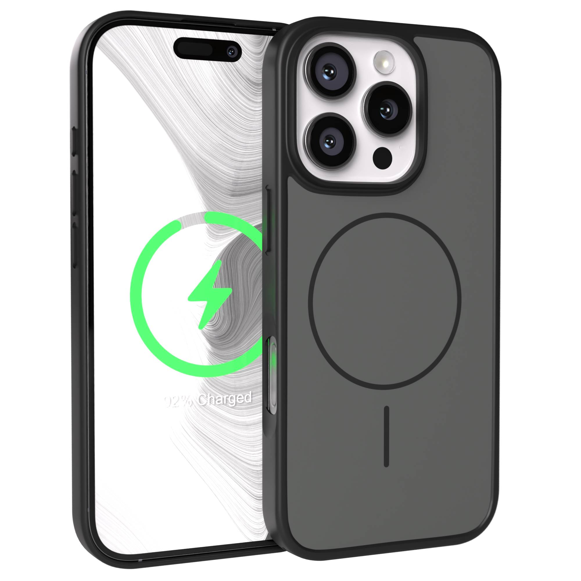 iPhone 16 Pro Bumper Hülle mit MagSafe von EAZY CASE #farbe_schwarz