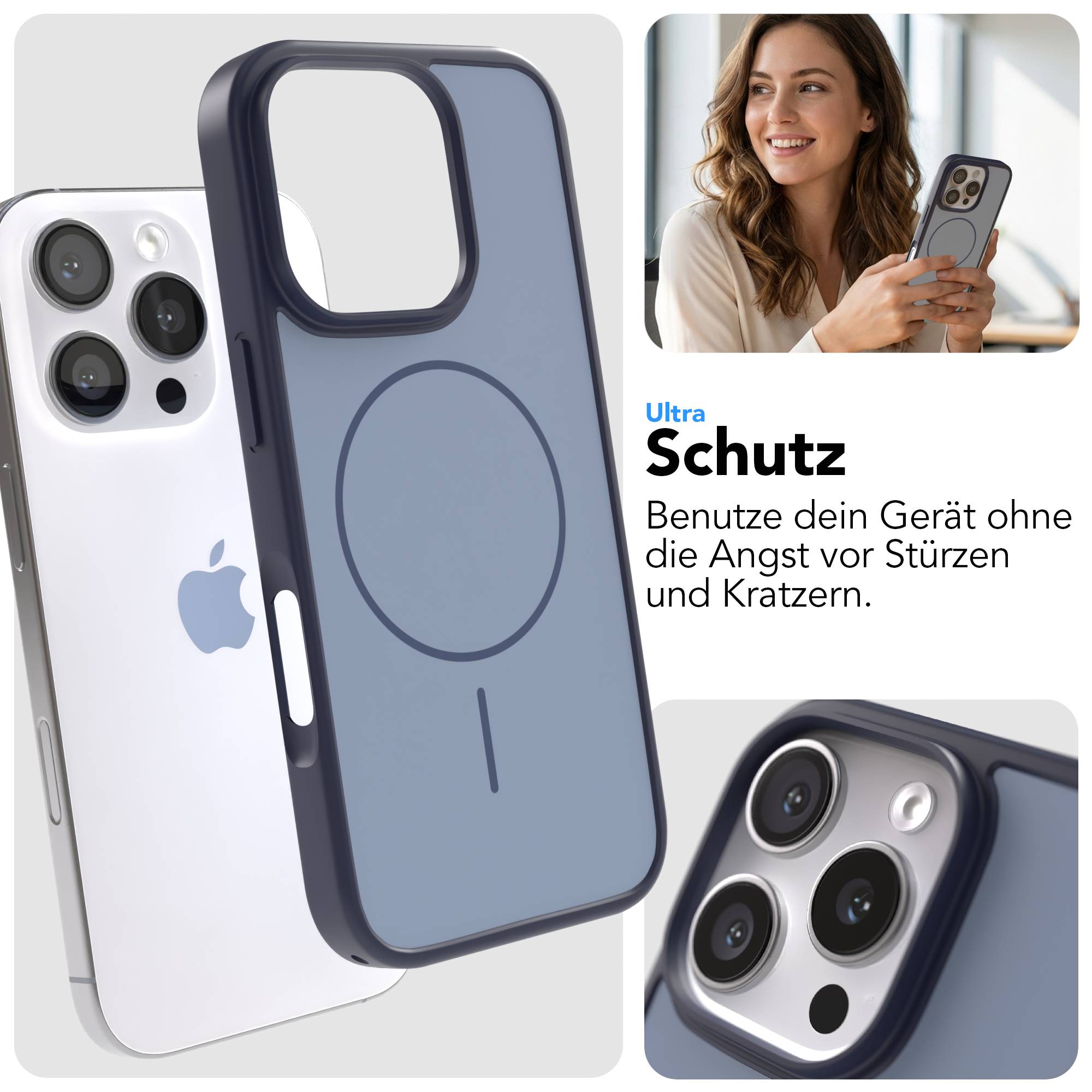 iPhone 16 Pro Bumper Hülle mit MagSafe von EAZY CASE 