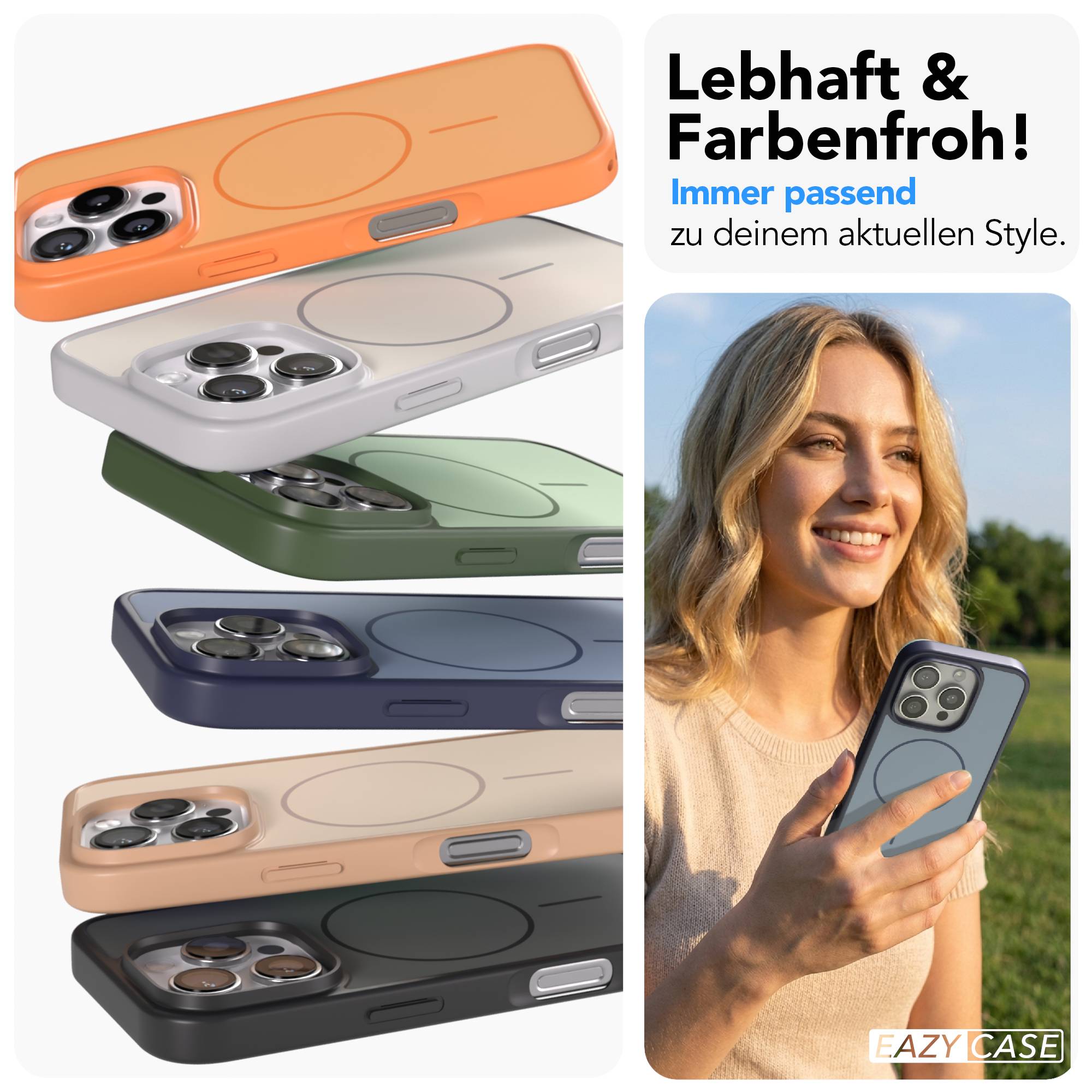 iPhone 16 Pro Bumper Hülle mit MagSafe von EAZY CASE 