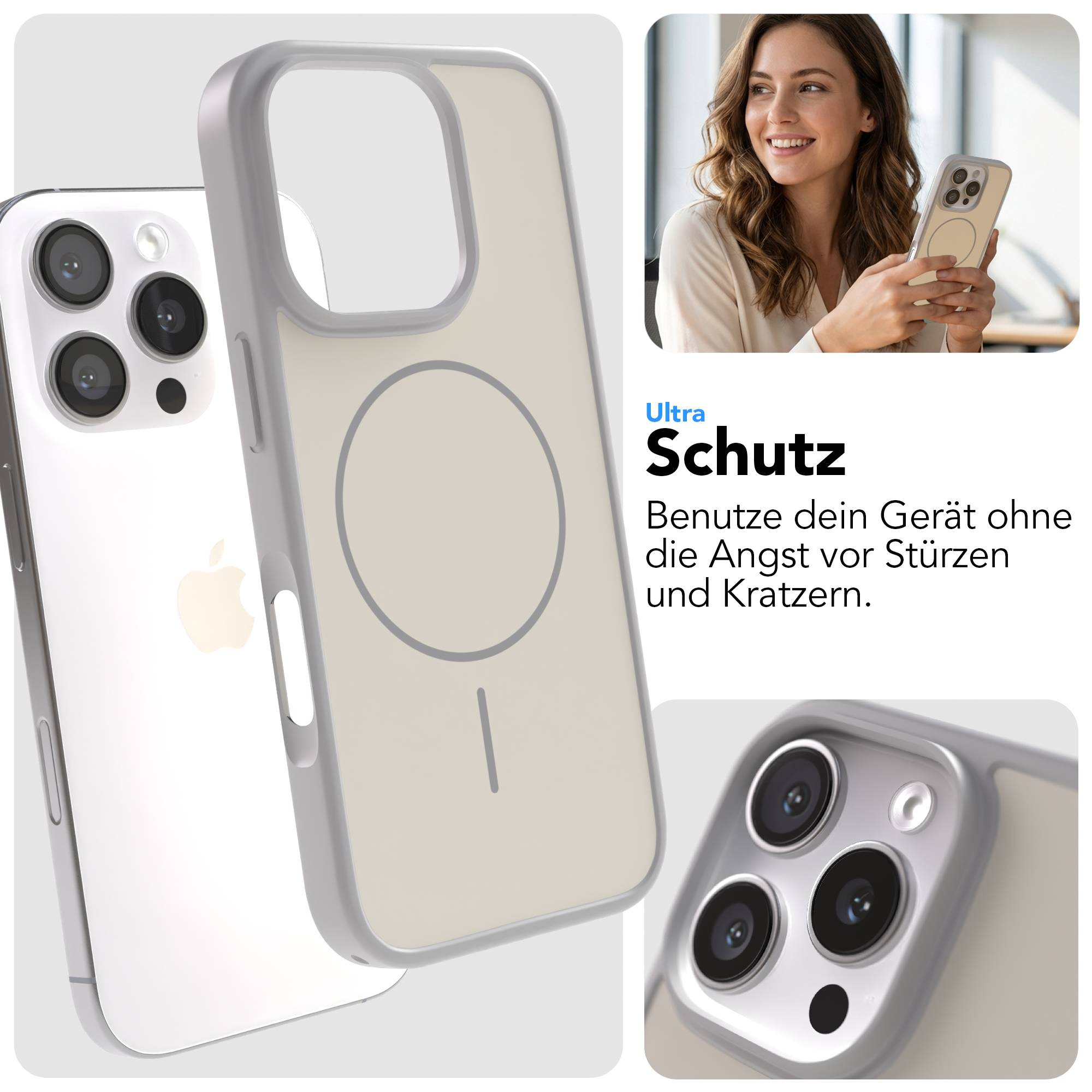 iPhone 16 Pro Bumper Hülle mit MagSafe von EAZY CASE 