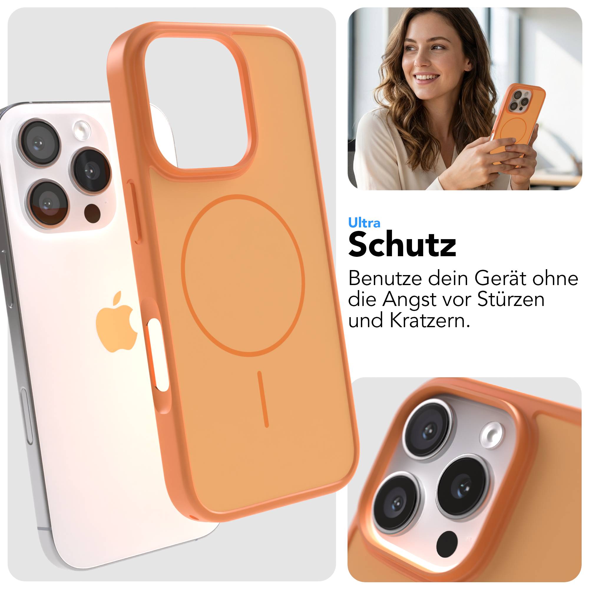 iPhone 16 Pro Bumper Hülle mit MagSafe von EAZY CASE 