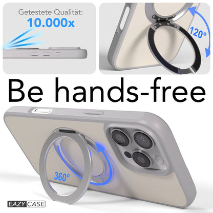 iPhone 16 Pro Max Bumper Hülle mit drehbarem Ring und MagSafe Funktion 