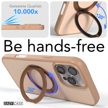 iPhone 16 Pro Max Bumper Hülle mit drehbarem Ring und MagSafe Funktion 