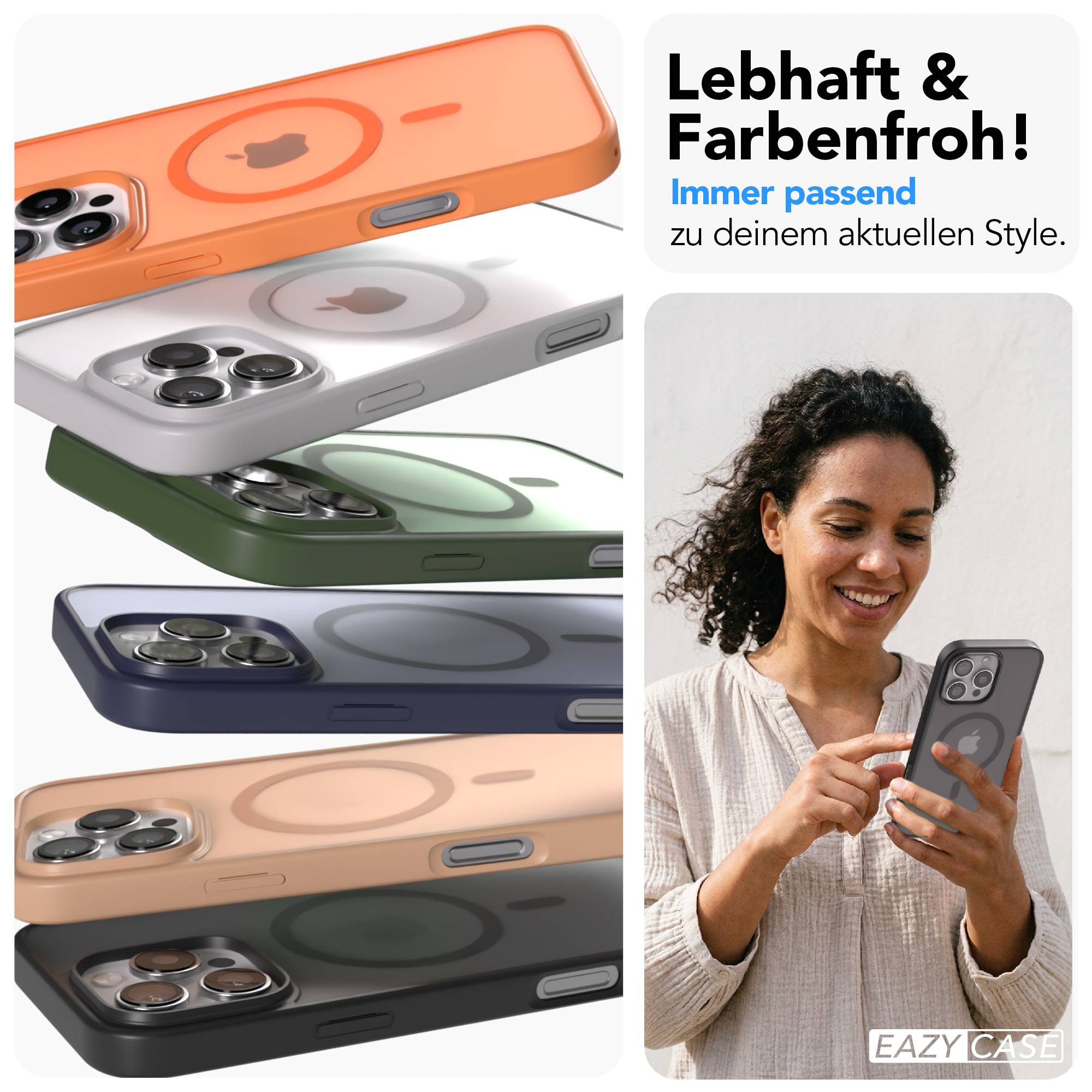 iPhone 16 Pro Max Bumper Hülle mit MagSafe von EAZY CASE 