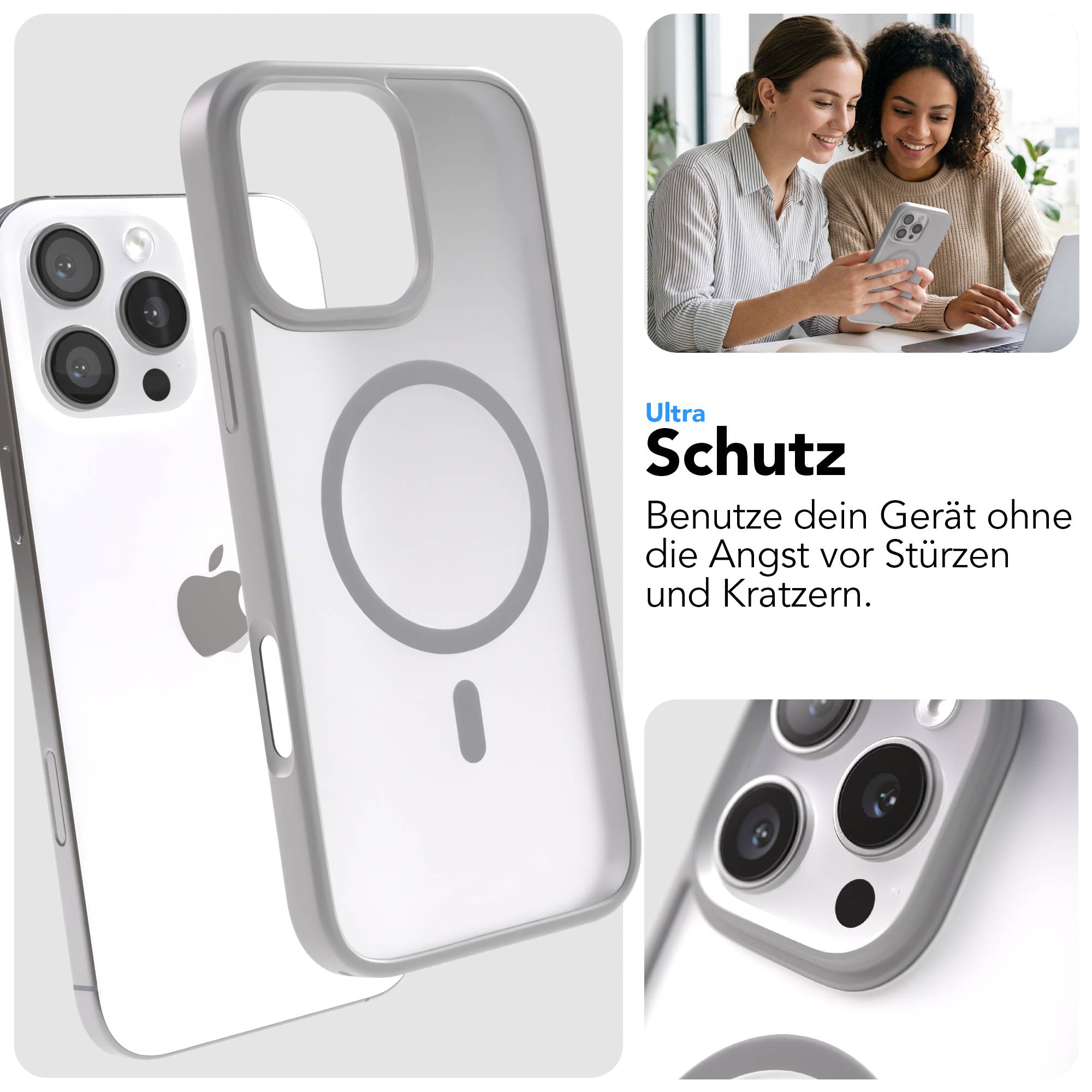 iPhone 16 Pro Max Bumper Hülle mit MagSafe von EAZY CASE 