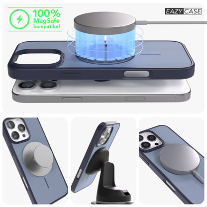 iPhone 16 Pro Max Bumper Hülle mit MagSafe Magnetring 
