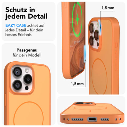 iPhone 16 Pro Max Bumper Hülle mit MagSafe Magnetring 