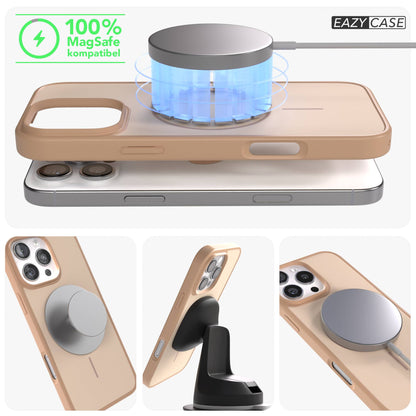 iPhone 16 Pro Max Bumper Hülle mit MagSafe Magnetring 