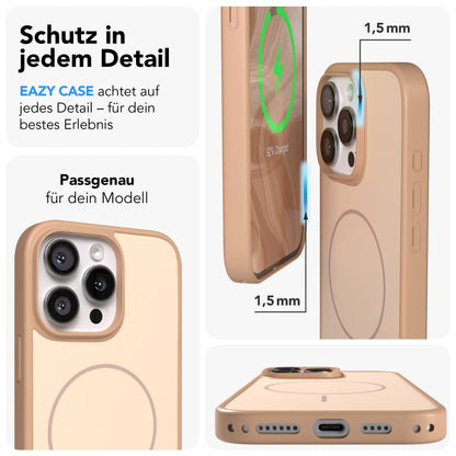 iPhone 16 Pro Max Bumper Hülle mit MagSafe Magnetring 