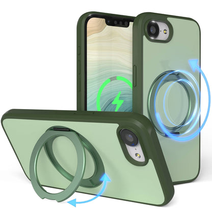 iPhone 16e Bumper Hülle mit drehbarem Ring und MagSafe Funktion 