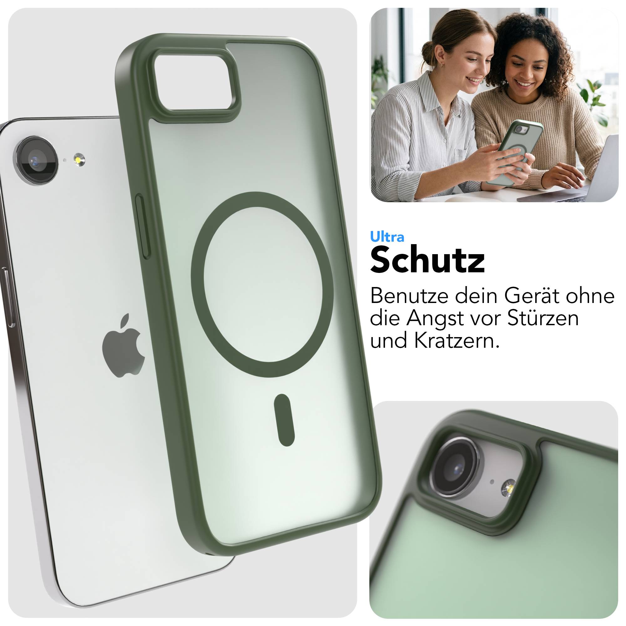 iPhone 16e Bumper Hülle MagSafe EAZY CASE Outdoor Schutzhülle 