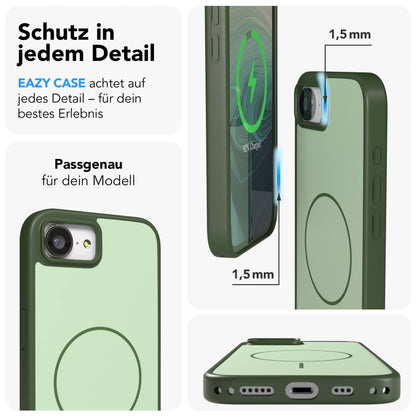 Apple iPhone 16e Bumper Hülle mit MagSafe Magnetring von EAZY CASE 