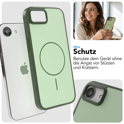 Apple iPhone 16e Bumper Hülle mit MagSafe Magnetring von EAZY CASE 