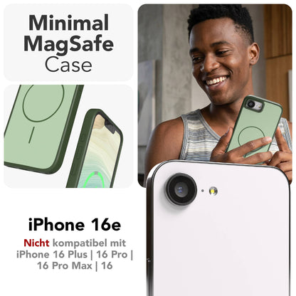 Apple iPhone 16e Bumper Hülle mit MagSafe Magnetring von EAZY CASE 