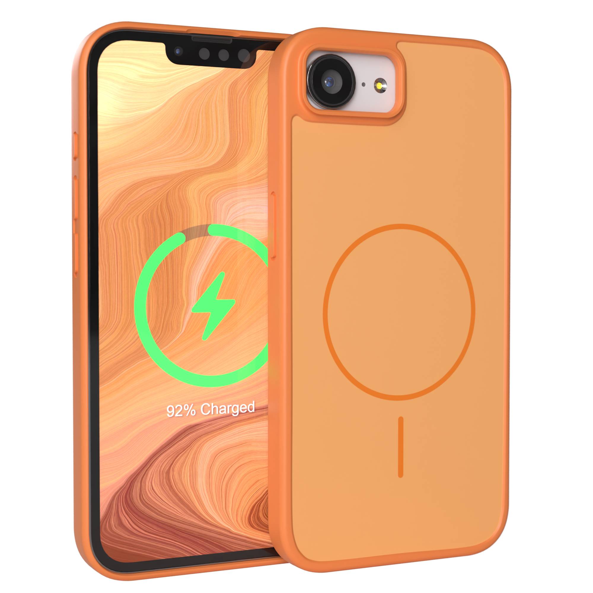 Apple iPhone 16e Bumper Hülle mit MagSafe Magnetring von EAZY CASE 