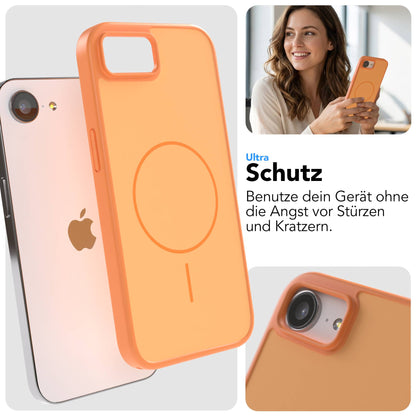 Apple iPhone 16e Bumper Hülle mit MagSafe Magnetring von EAZY CASE 