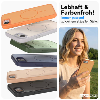 Apple iPhone 16e Bumper Hülle mit MagSafe Magnetring von EAZY CASE 