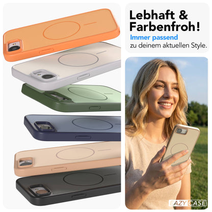 Apple iPhone 16e Bumper Hülle mit MagSafe Magnetring von EAZY CASE 