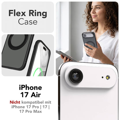 iPhone Air Bumper Hülle mit drehbarem Ring MagSafe Funktion 