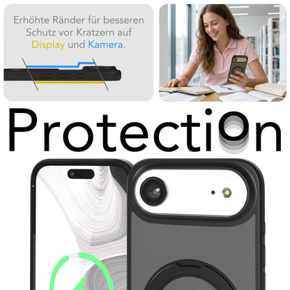 iPhone Air Bumper Hülle mit drehbarem Ring MagSafe Funktion 