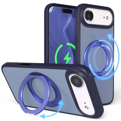 iPhone Air Bumper Hülle mit drehbarem Ring MagSafe Funktion 