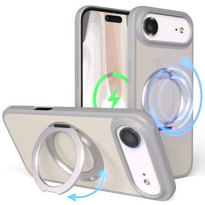 iPhone Air Bumper Hülle mit drehbarem Ring MagSafe Funktion 