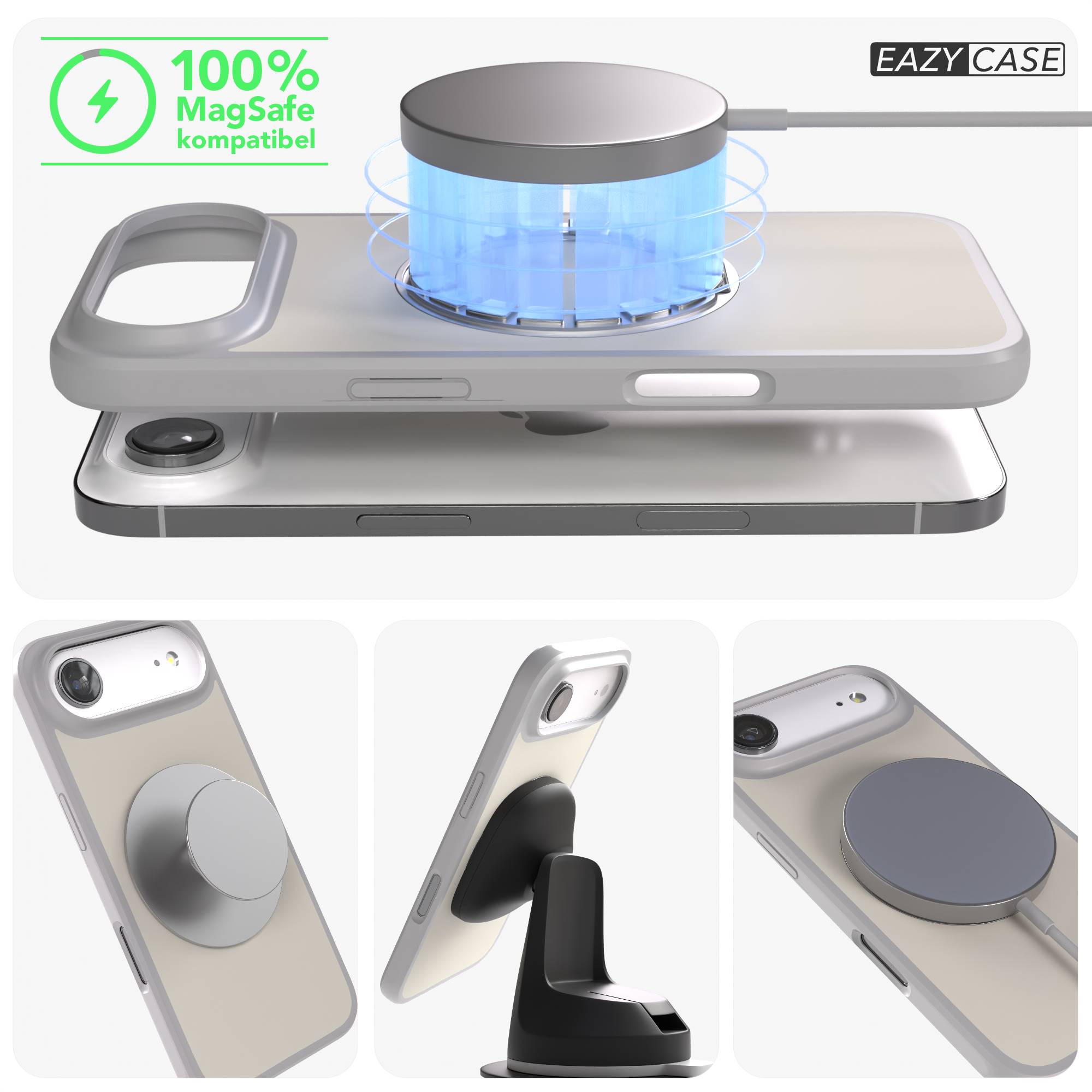 iPhone Air Bumper Hülle mit drehbarem Ring MagSafe Funktion 