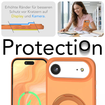 iPhone Air Bumper Hülle mit drehbarem Ring MagSafe Funktion 